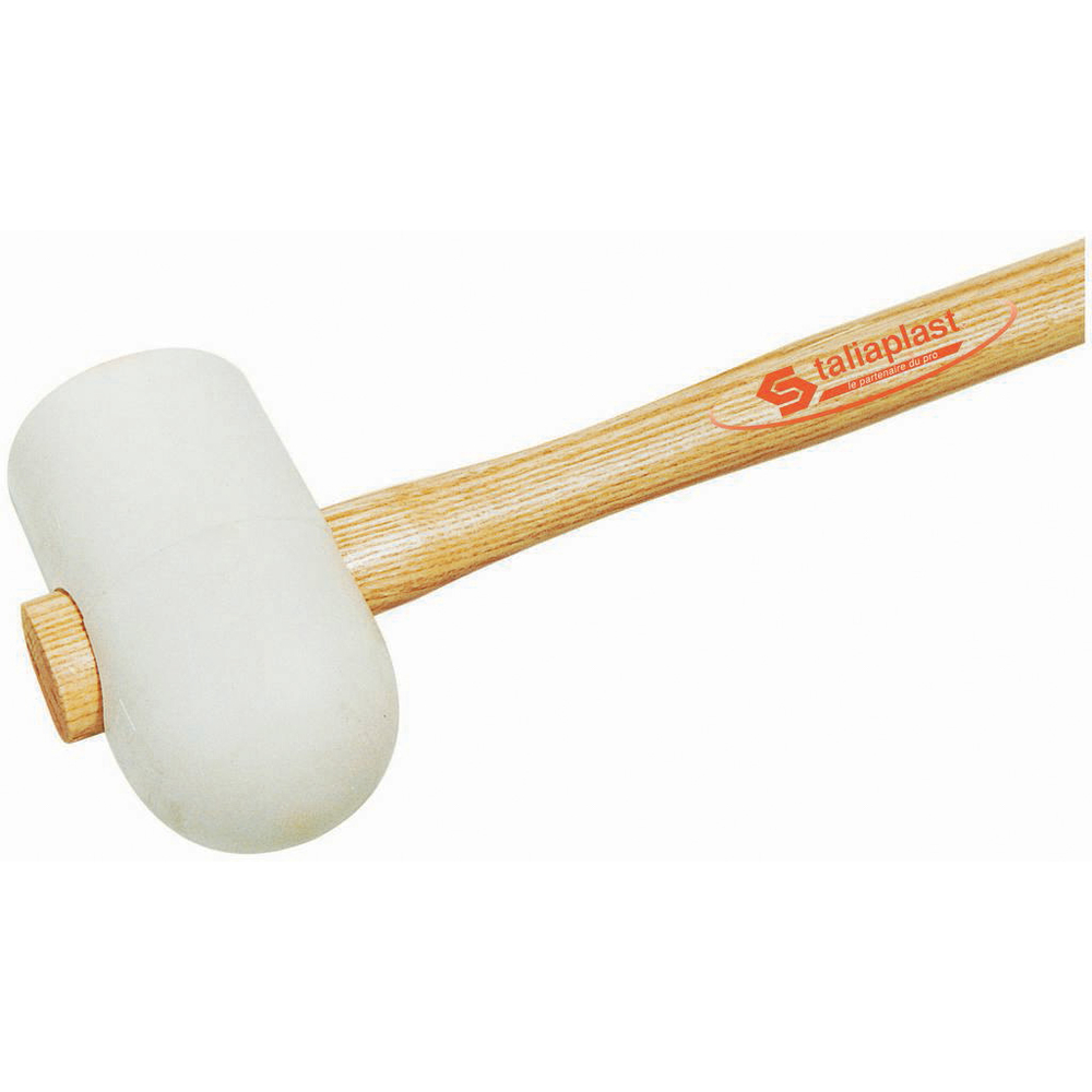 MAILLET CARRELEUR BLANC DIAM.65MM TALIAPLAST - 471004