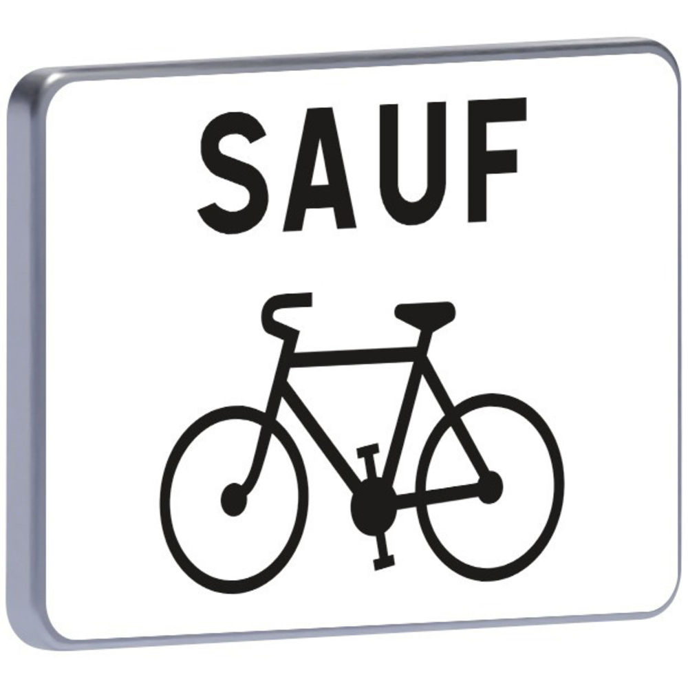 Panneau permanent M9v2 sauf velo 500x350 c1 TALIAPLAST - 521413