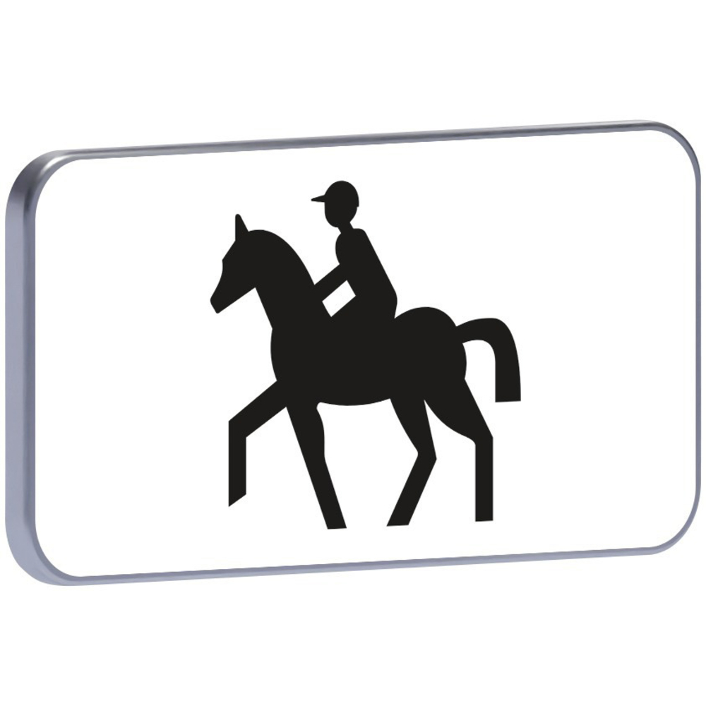 Panneau permanent M4y 700x350 c1 cavalier TALIAPLAST - 521447