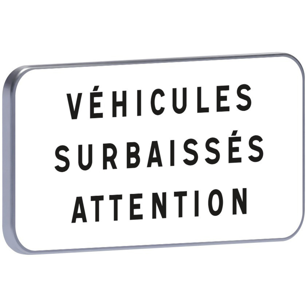 Panneau permanent M9i texte sur 3 lignes 500x350 c2 TALIAPLAST - 521505