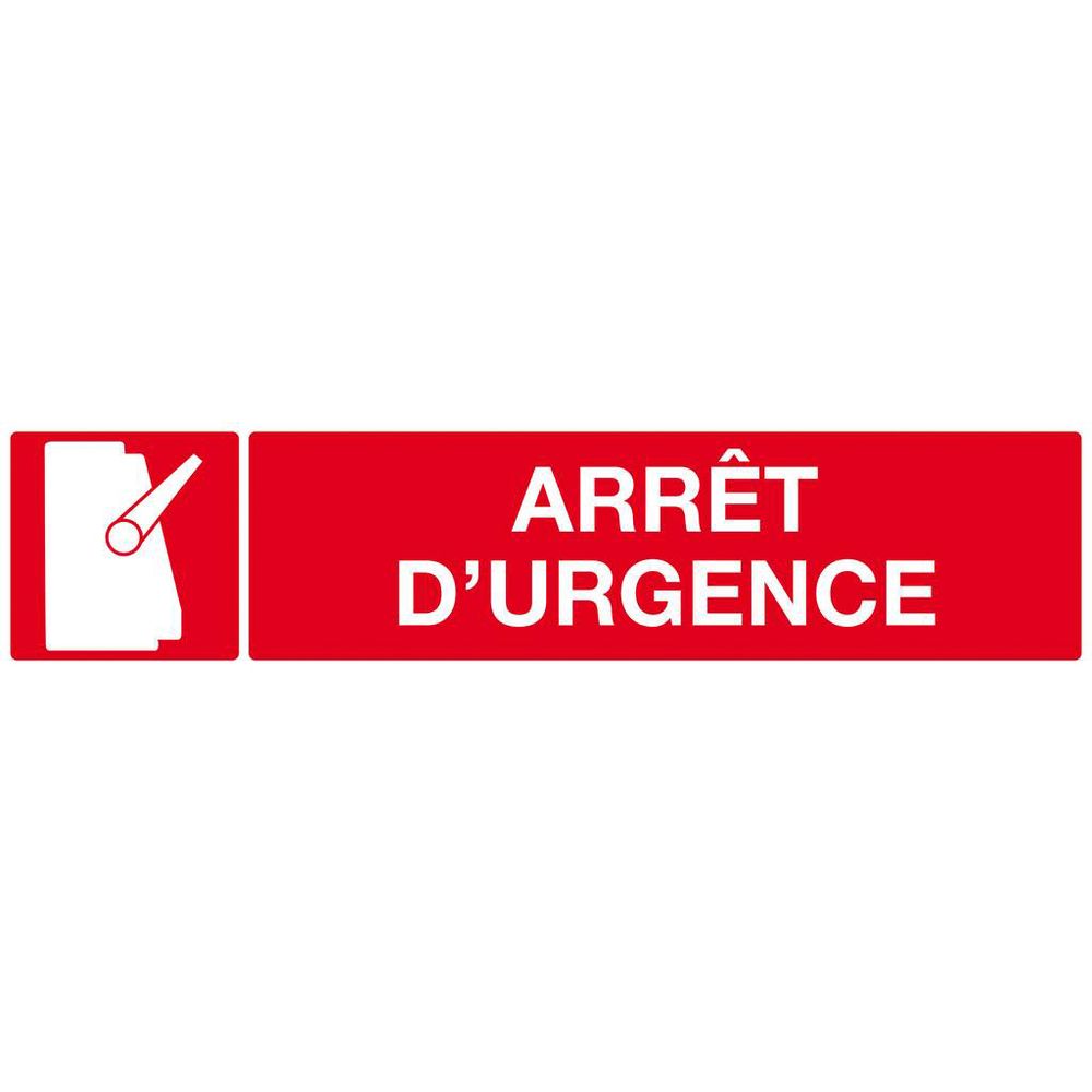 ARRET D'URGENCE 330x75mm TALIAPLAST - 625110