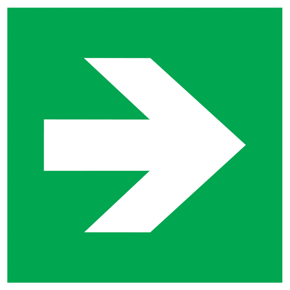 PANNEAU FLECHE 200X200MM TALIAPLAST - 728418