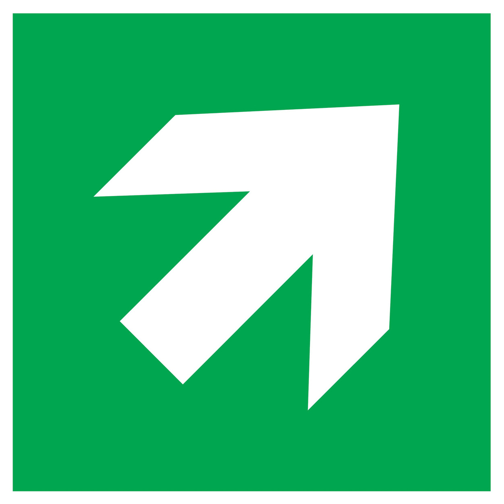 PANNEAU FLECHE 45° 200X200MM TALIAPLAST - 728419