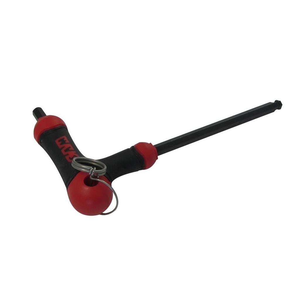 CLE MALE 6 PANS SPHERIQUE POIGNEE L 10 MM AVEC CLIP SAM OUTILLAGE - 67PT10FME