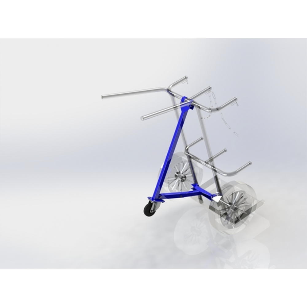 3ème roue pour chariot à bouteilles SORI - OPTCAB5