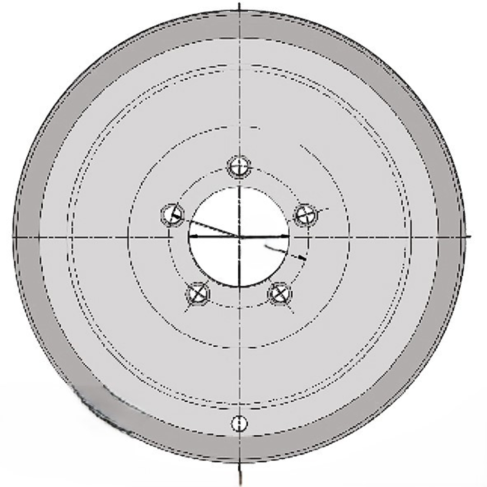 Jante basse creuse 5.50j14 5p30 66x112 rem rte140 km/h div - R000028