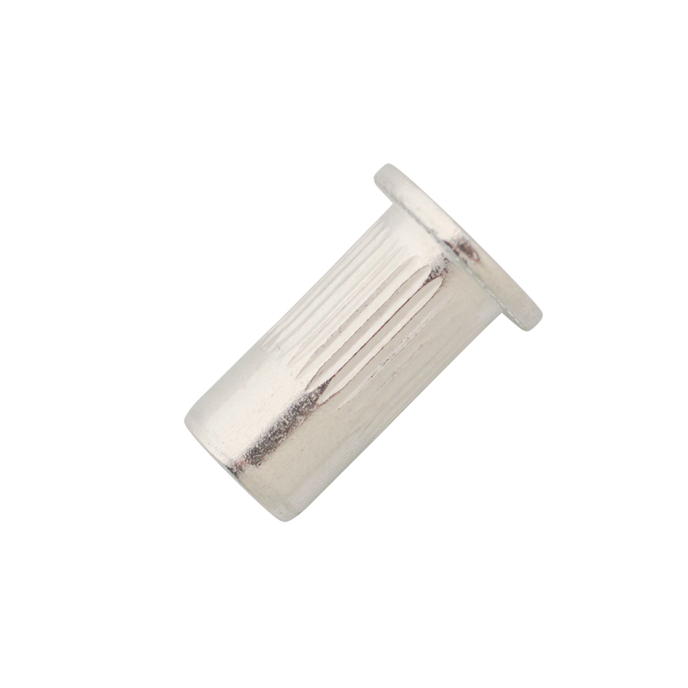 500 écrous crantés à aluminium à tête plate à M5x13mm - SCELL-IT - EAD0530