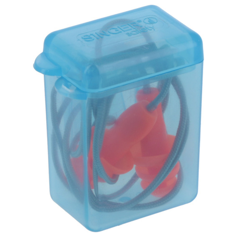 Bouchons d'oreille TPR avec étui de rangement - Lot de 50 - SINGER - HGB25C50