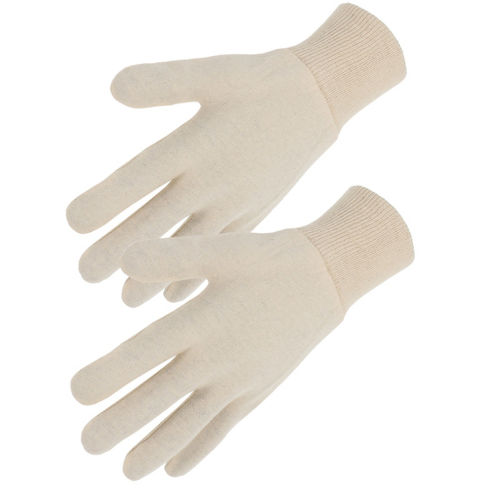 Gant coton interlock écru Version lourde  Ambidextre T8 - SINGER - JE300F