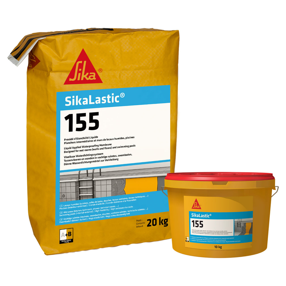 SYSTÈME D'ETANCHEITE KIT DE 30KG DE SIKALASTIC-155 - SIKA - 493662