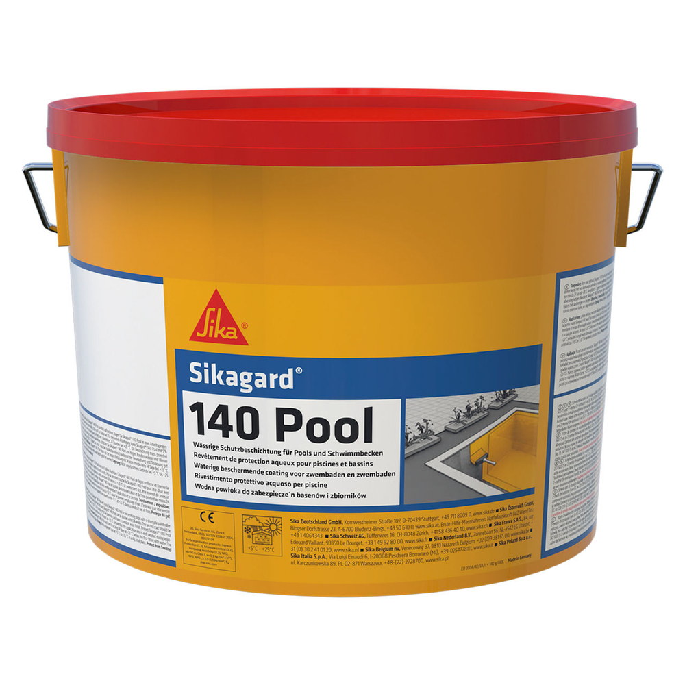 REVETEMENT EN RESINE - SEAU DE 10L DE SIKAGARD-140 POOL BLEU ADRIATIQUE - SIKA - 689994
