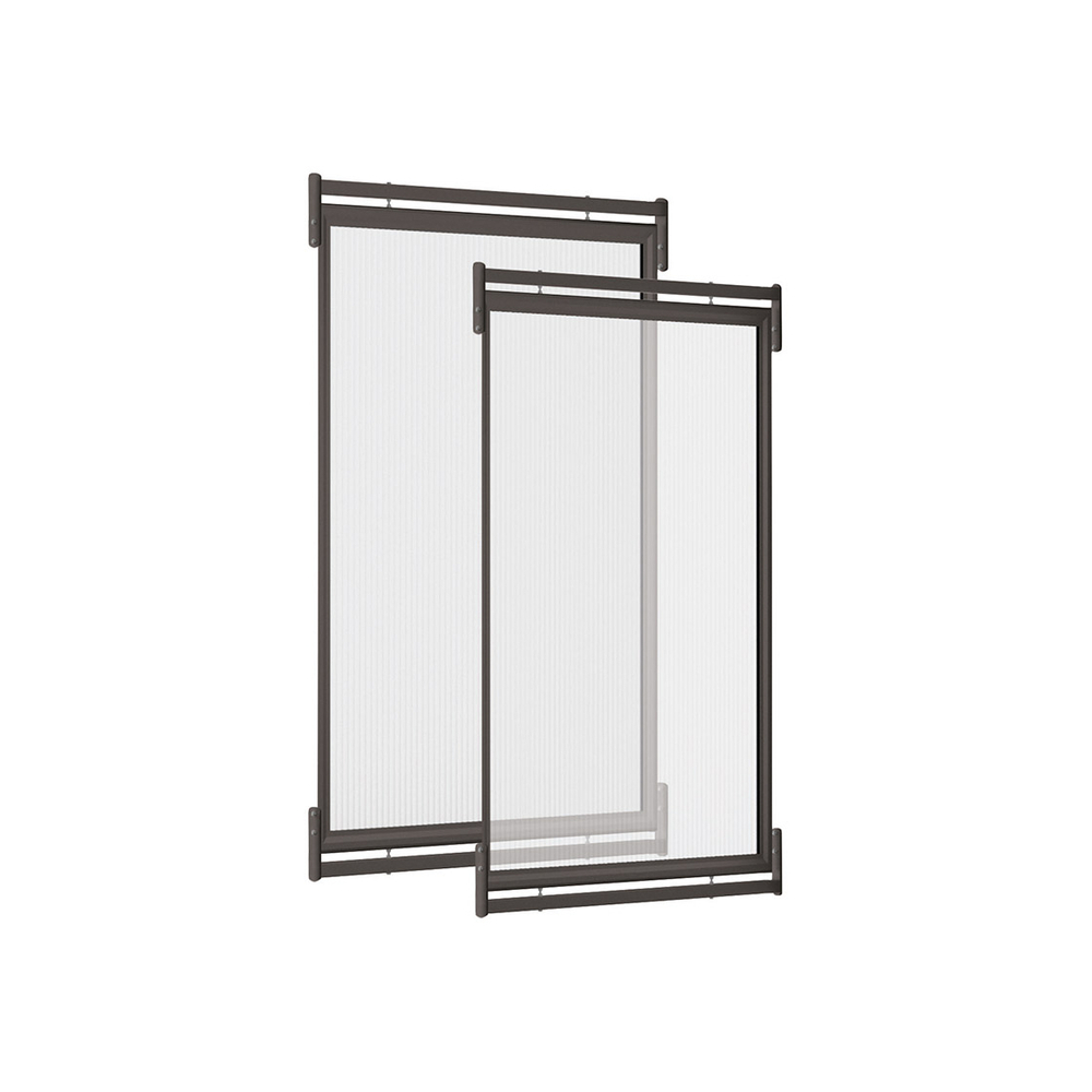 Bardages pour abri vélos Conviviale RAL8017 - Bardage de fond - PROCITY - 529615.8017