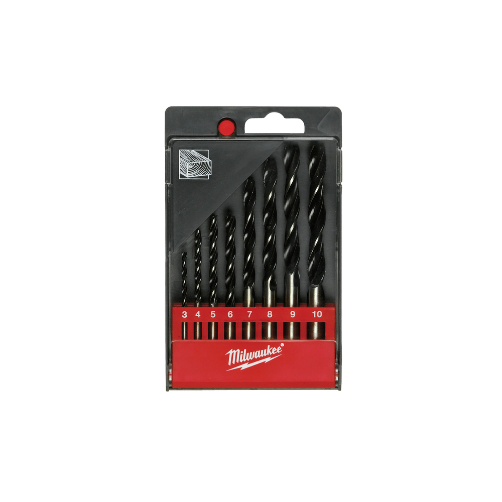 SET 8 MECHE 3 POINTES (x1) MILWAUKEE ACCESSOIRES - 4932352466