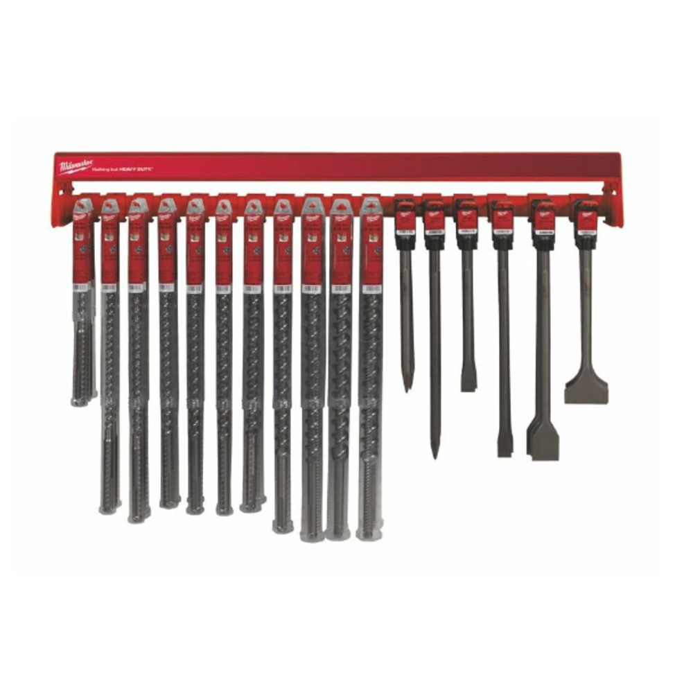 1M Row Red SDS Max + Burins MILWAUKEE ACCESSOIRES - 4932430497