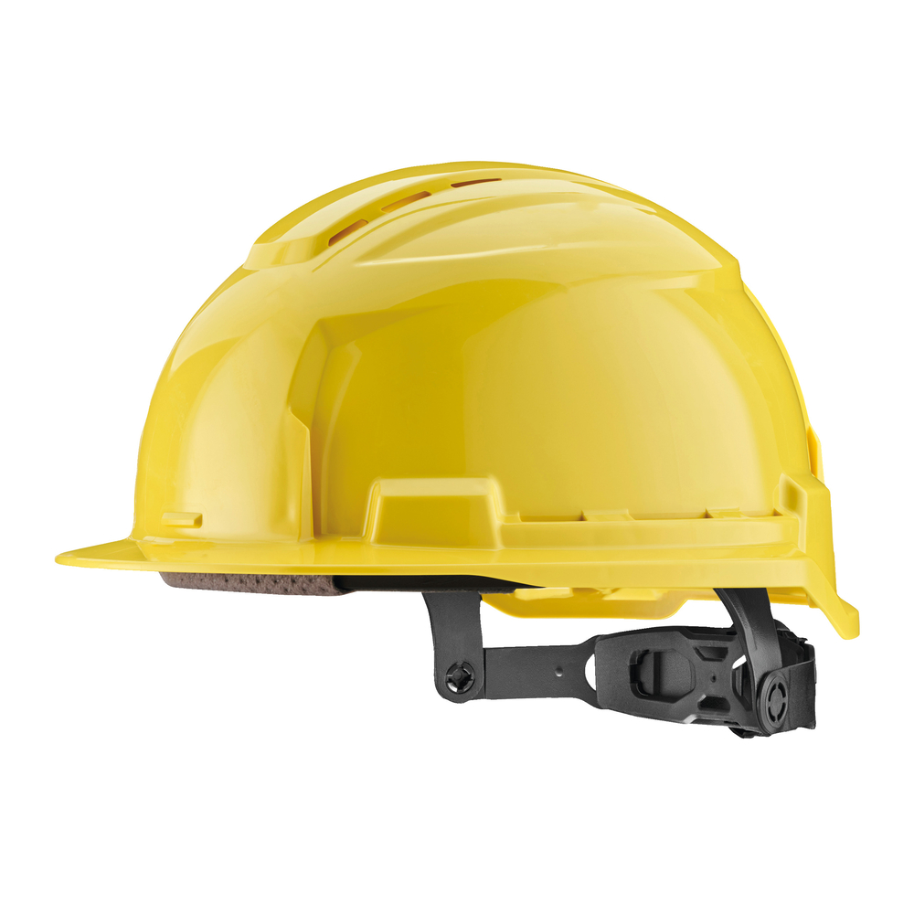Casque de chantier jaune en plastique - AU FOU RIRE Paris 9