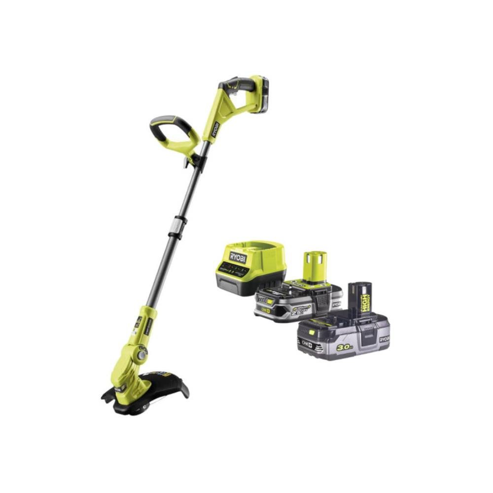 Coupe bordures RYOBI RLT183225FPK 18V One+ 1 batterie 2.5Ah chargeur rapide - 5133004716