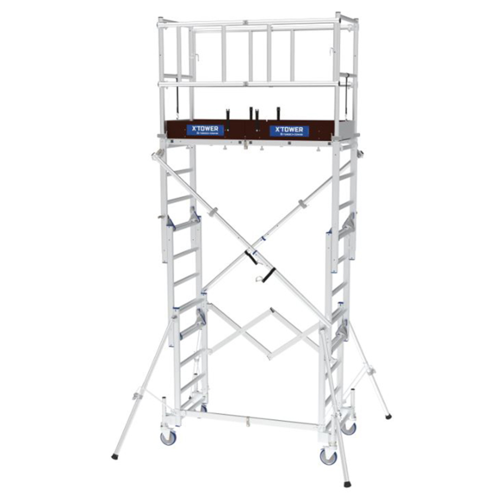 ECHAFAUDAGE T&Eacute;LESCOPIQUE X-TOWER - 4.80M - TUBESCA COMABI - 22405530