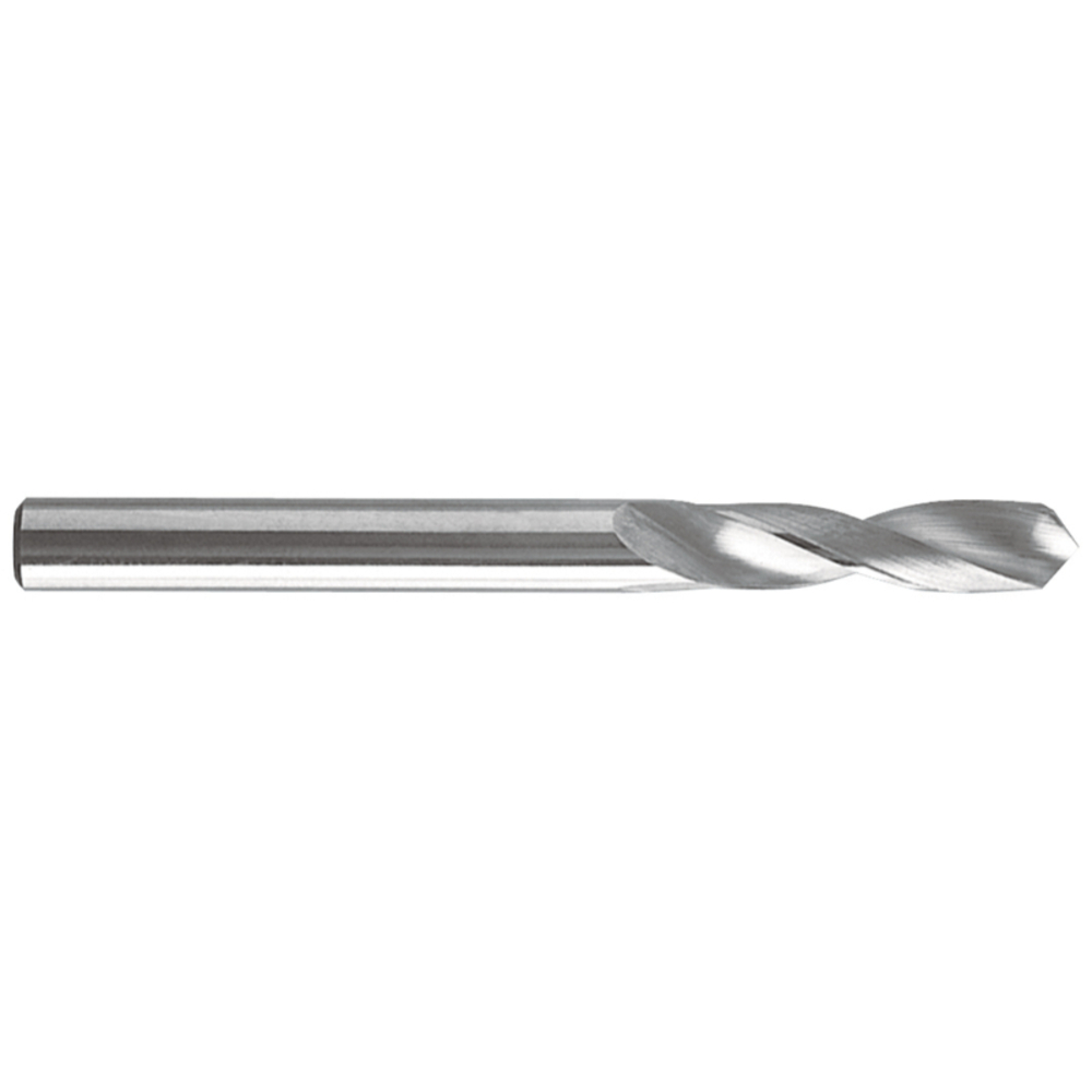 Foret métaux carbure monobloc -DIN6539 -h6 -2xd -Extra court -Affûtage 4 faces / L: 84 Ø: 9.5 TIVOLY - 82402210950