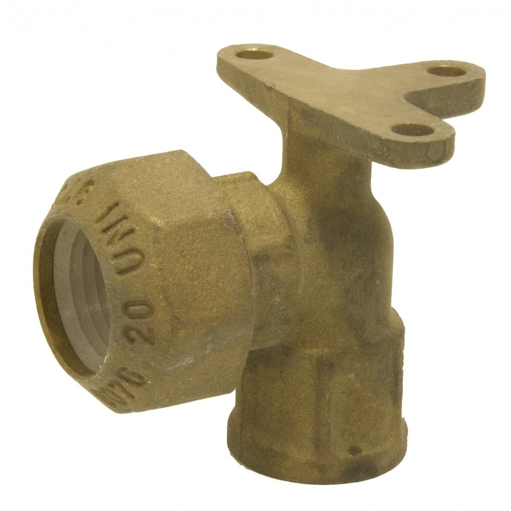 RACCORD COMPRESSION MURAL LAITON FEMELLE 1'' x 32 - RENSON - 101537