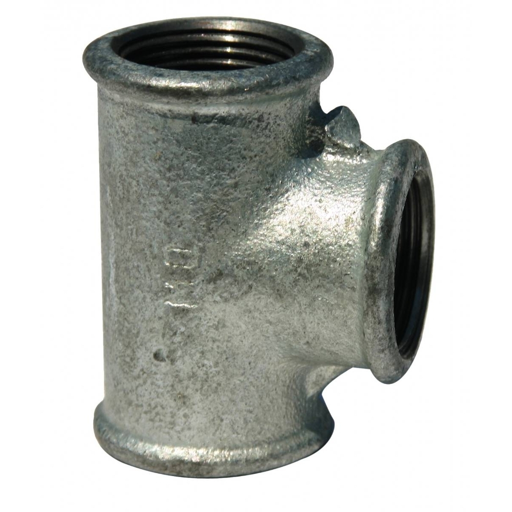 TE 90° REDUIT GALVA N°130R  FFF 3'' x 2'' x 3'' - RENSON - 110116