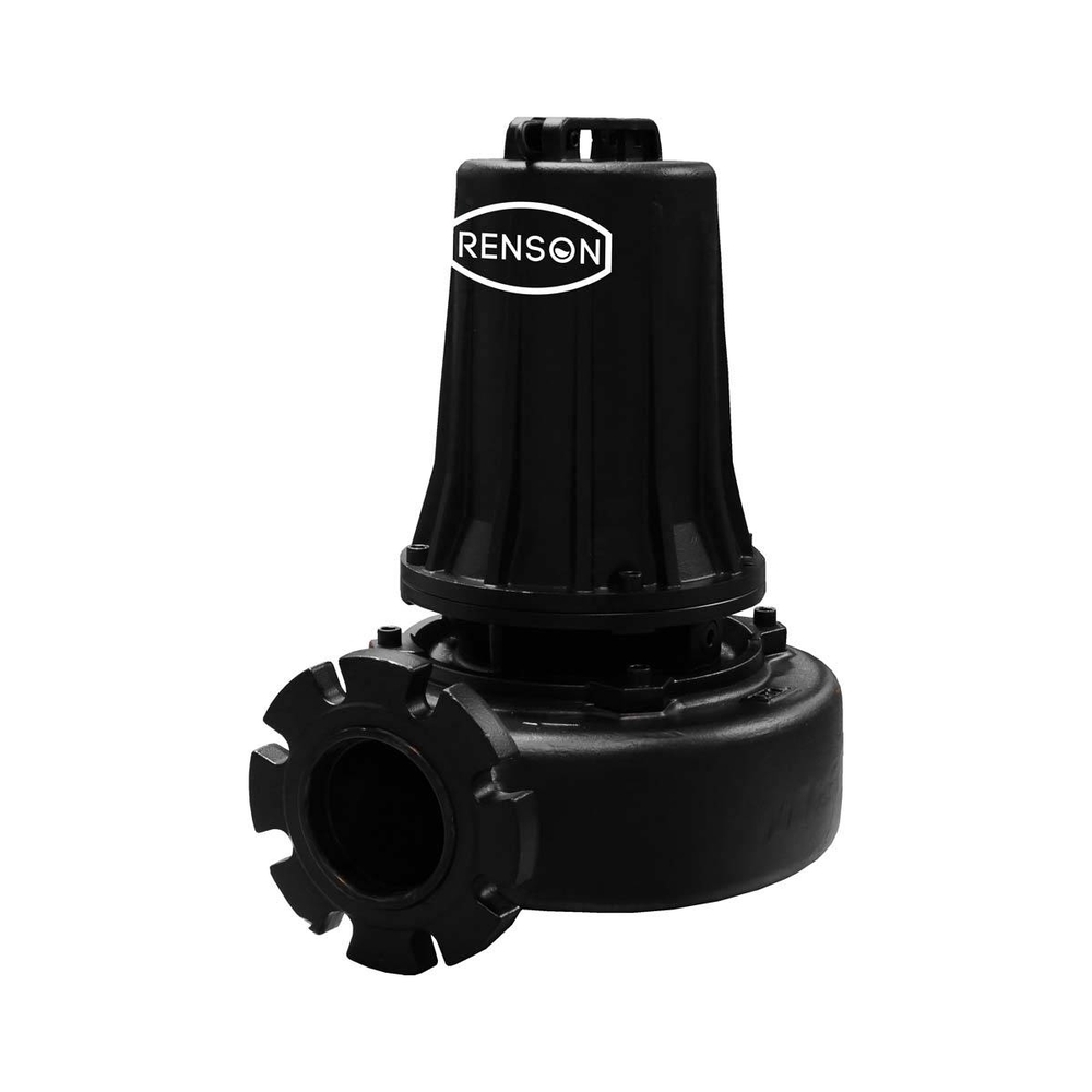POMPE DE RELEVAGE TRI FONTE ROUE MONOCANALE 5.5KW DN100 - RENSON - 111086