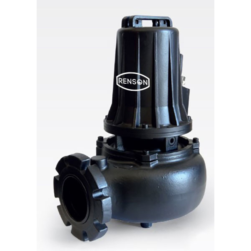 POMPE DE RELEVAGE TRI FONTE ROUE VORTEX 6KW DN100 - RENSON - 111087