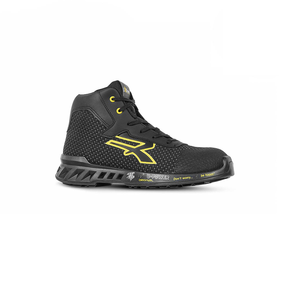 CHAUSSURES HAUTES JOE s ESD S3S CI FO SR NOIR-JAUNE - U POWER - RV10014