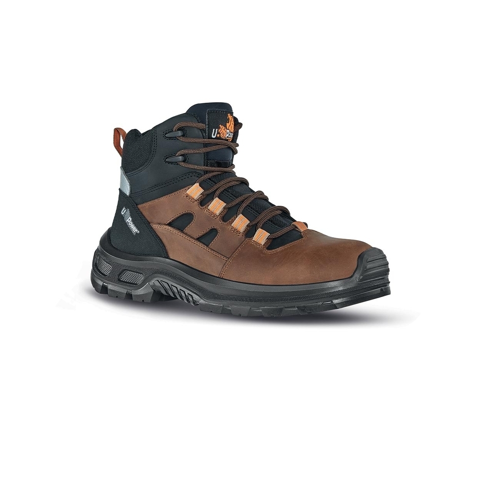 CHAUSSURES HAUTES JAZZ s S3S FO SR MARRON/NOIR - U POWER - UC10094
