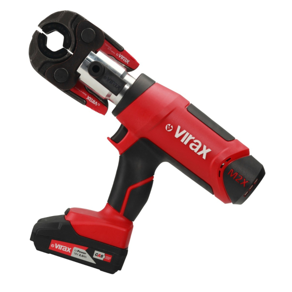 Sertisseuse Viper VIRAX M2X + 2 batteries + pince m&eacute;re - 253551